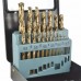 19pc Cobalt Drill Set (1mm-10mm)